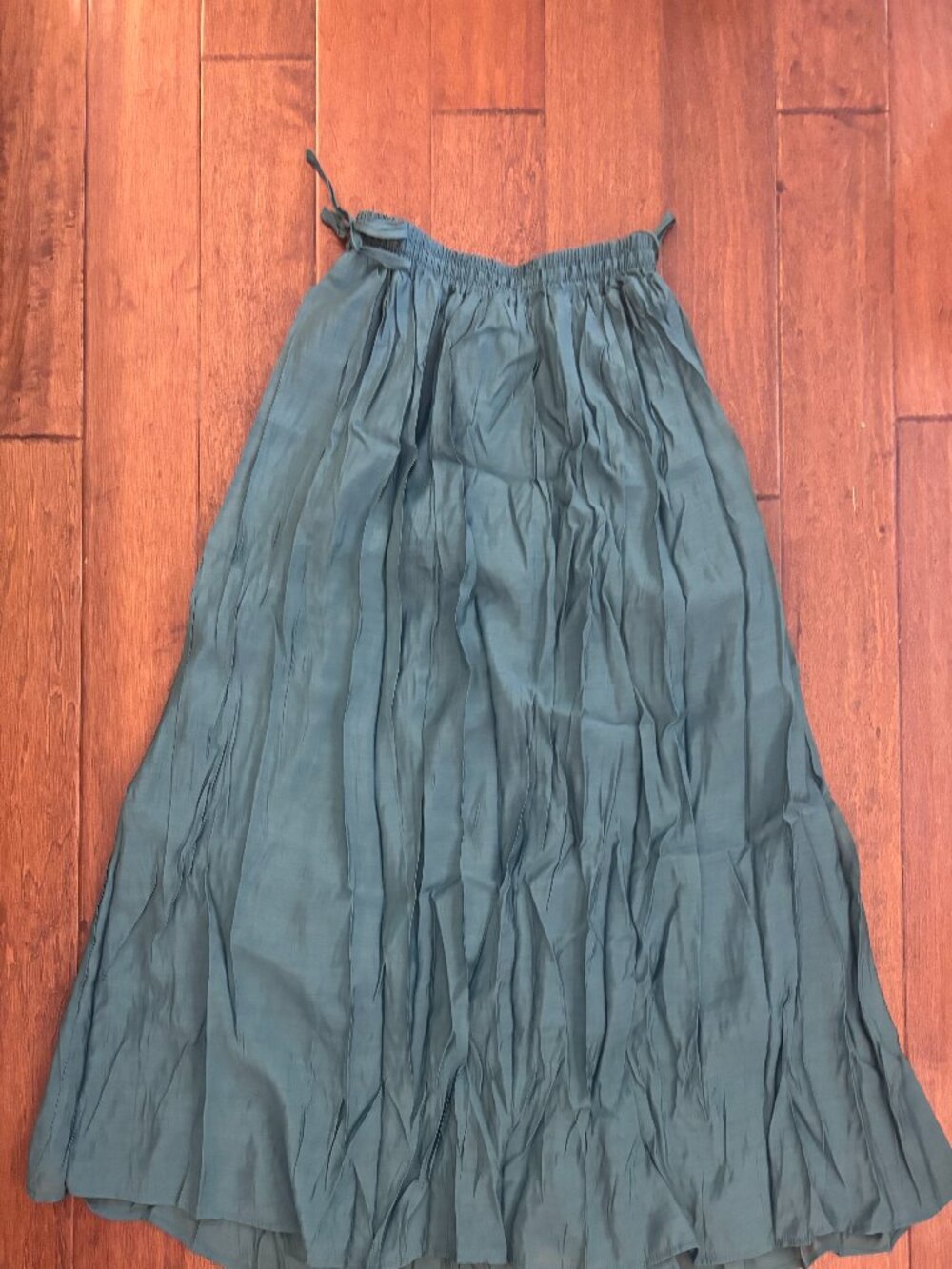 Buddha Stones teal skirt